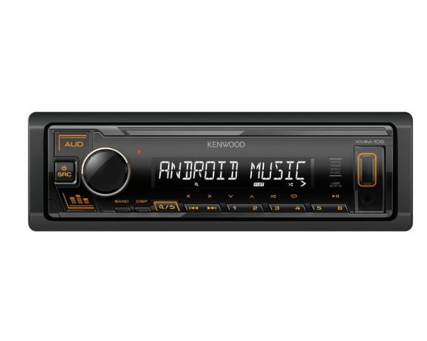 Магнитола KENWOOD KMM-105AY черный