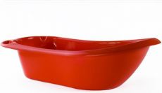 Ванночка для купания Dunya Plastik Фаворит Красная 12001